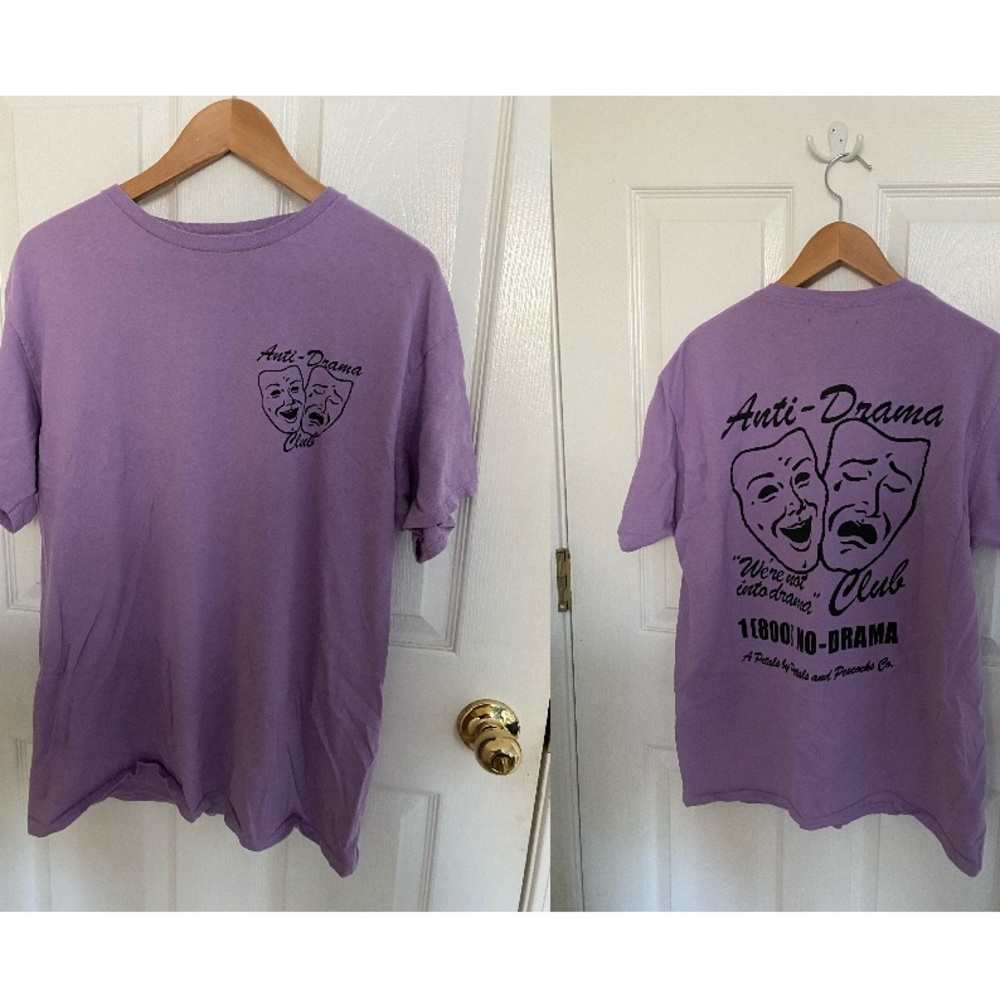 Purple Graphic Tee